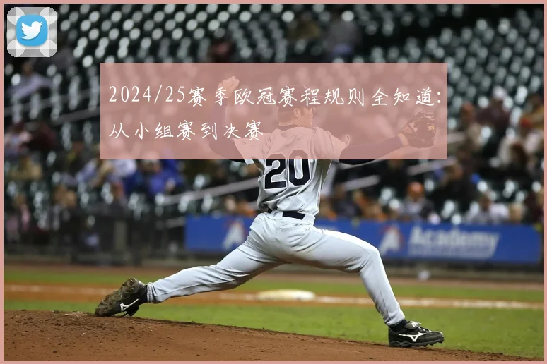 2024/25赛季欧冠赛程规则全知道：从小组赛到决赛